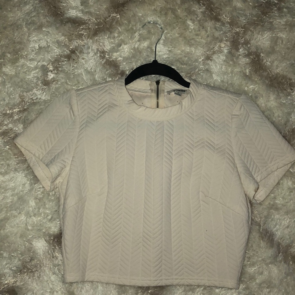 Nordstrom Quilted Crop Top